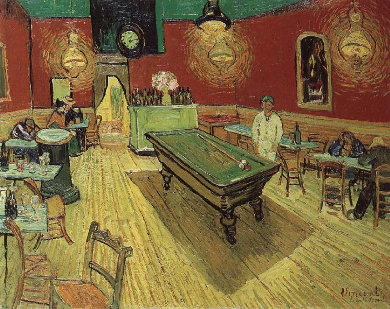 Vincent Van Gogh Night Cafe China oil painting art